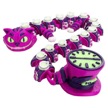Load image into Gallery viewer, Cheshire Cat Dragon Inspired Flexi Dragon Approx 40cm
