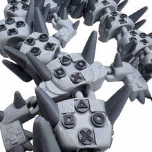 Load image into Gallery viewer, PlayStation Dragon | Grey and Black Gaming Dragon | Flexi Dragon Approx 40cm