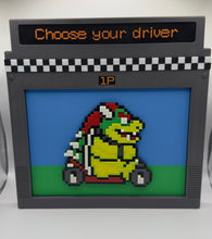 Load image into Gallery viewer, Super Mario Kart Display Frame - Bowser