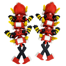 Load image into Gallery viewer, Emergency Service Dragons – Firefighter – 15cm Articulated Dragon