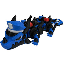 Load image into Gallery viewer, Emergency Service Dragons – Police – 15cm Articulated Dragon