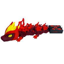 Load image into Gallery viewer, Witch Dragon Inspired Flexi Dragon Approx 15cm