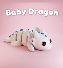 Load image into Gallery viewer, Pocket Pals - Articulated Fidget Toy - Baby Dragon