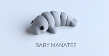 Load image into Gallery viewer, Pocket Pals - Articulated Fidget Toy - Baby Manatee