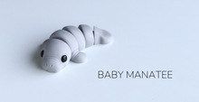 Load image into Gallery viewer, Pocket Pals - Articulated Fidget Toy - Baby Manatee