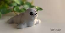 Load image into Gallery viewer, Pocket Pals - Articulated Fidget Toy - Baby Seal