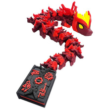 Load image into Gallery viewer, Witch Dragon Inspired Flexi Dragon Approx 40cm