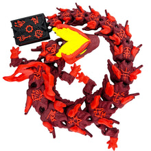 Load image into Gallery viewer, Witch Dragon Inspired Flexi Dragon Approx 40cm