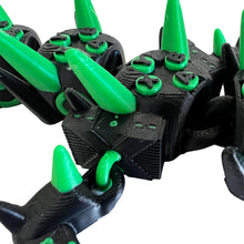 Load image into Gallery viewer, Xbox Dragon - Black and Green Gaming Dragon - Flexi Dragon Approx 40cm