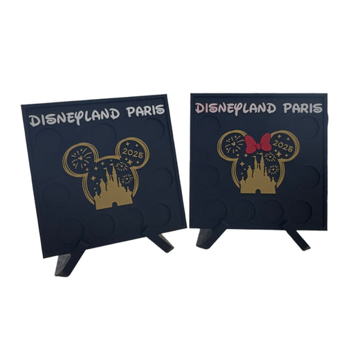 Disney Collectible Coin Display Stand – Mickey & Minnie Designs (Customizable)