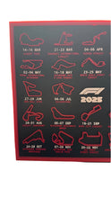 Load image into Gallery viewer, Formula 1 2025 Season Calendar – Ultimate Racing Fan Collectible


