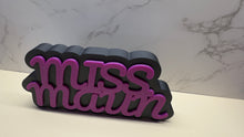 Load image into Gallery viewer, Personalised 3D Name Plate
