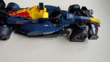 Load image into Gallery viewer, 10x LEGO F1 Speed Champions Wall Mount Display Stands – Invisible Holders for LEGO Cars
