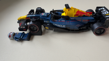 Load image into Gallery viewer, 10x LEGO F1 Speed Champions Wall Mount Display Stands – Invisible Holders for LEGO Cars
