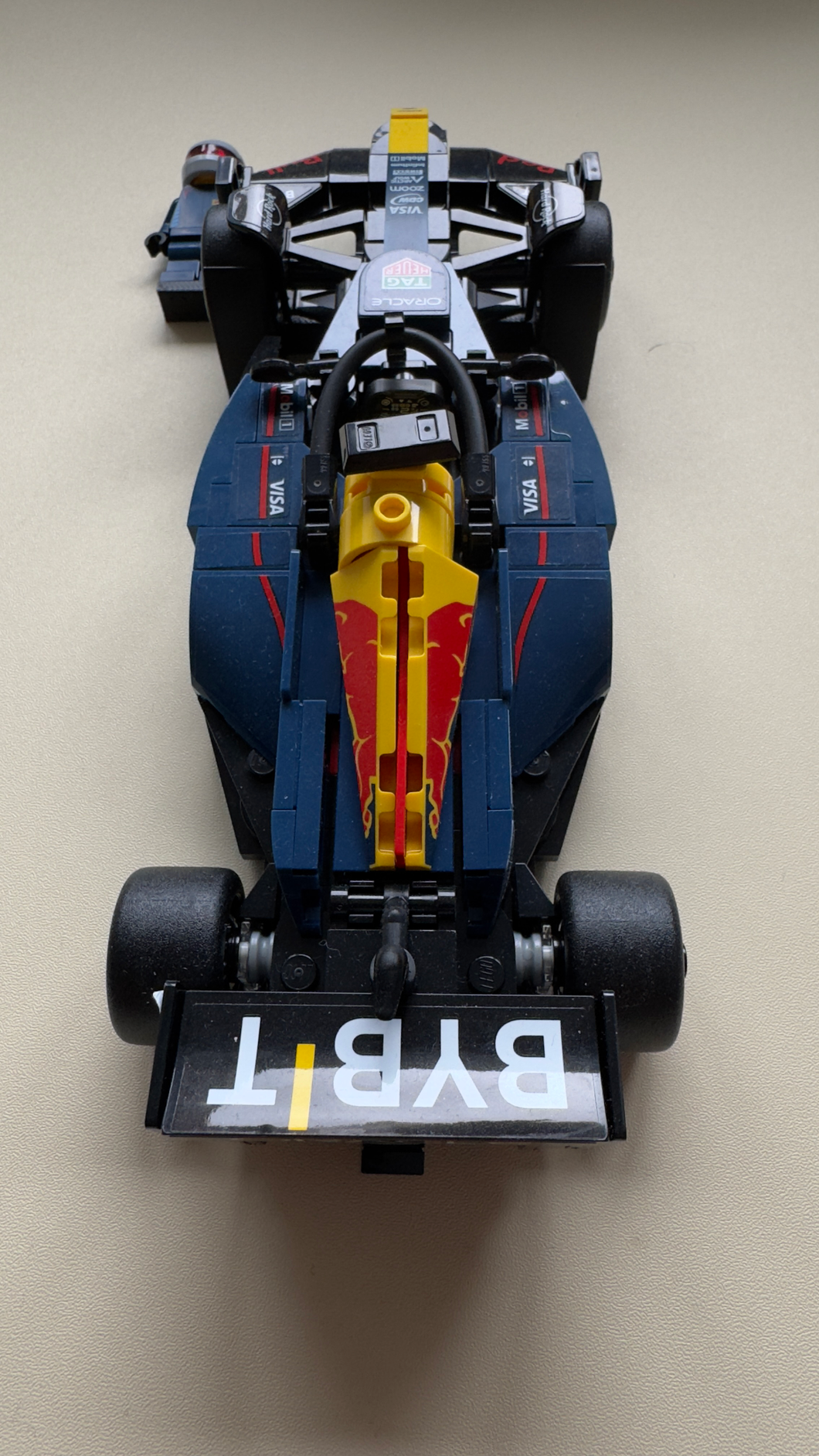 10x LEGO F1 Speed Champions Wall Mount Display Stands – Invisible Holders for LEGO Cars