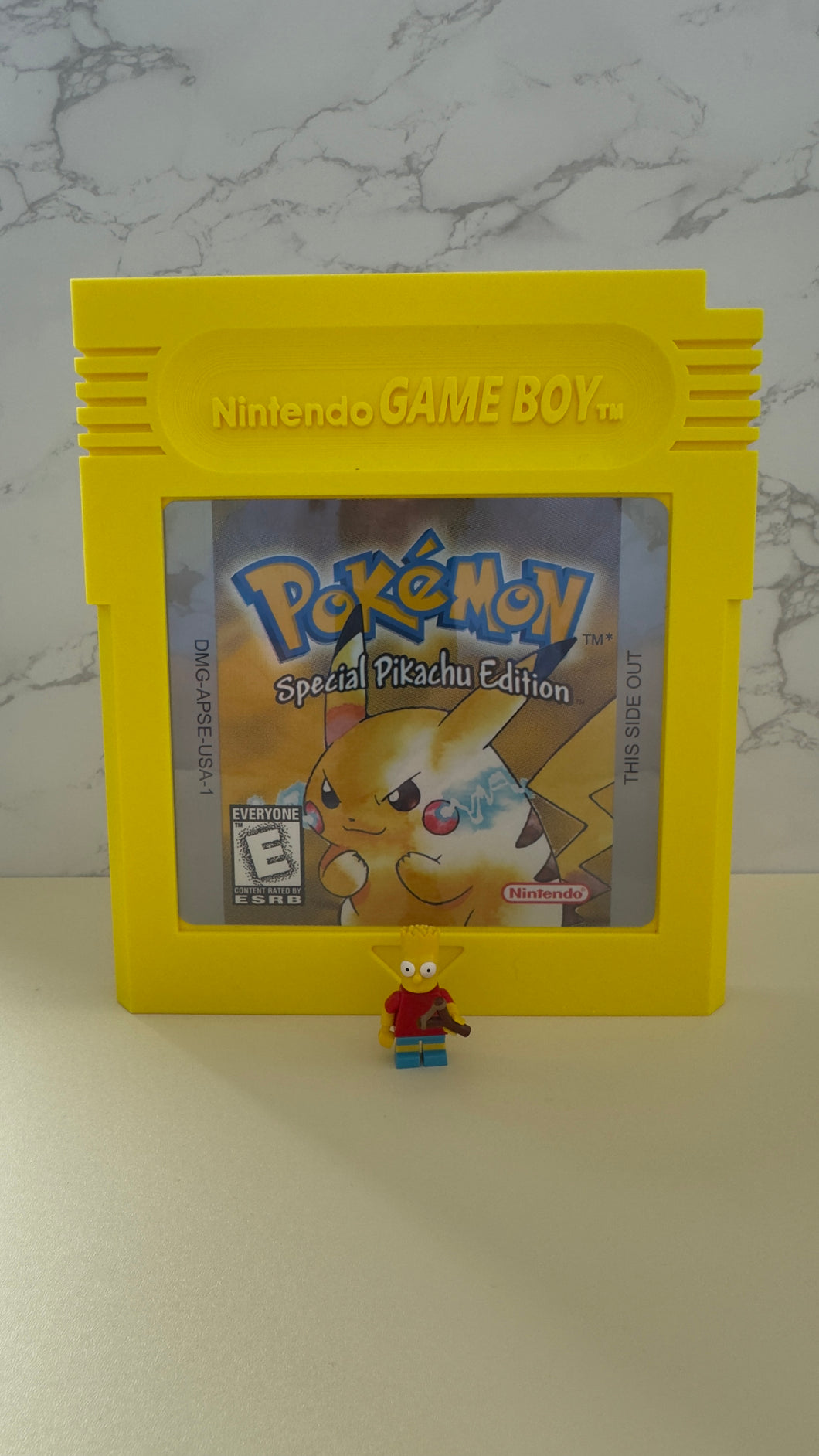 Supersized Retro Game Boy Cartridge - Pikachu Edition