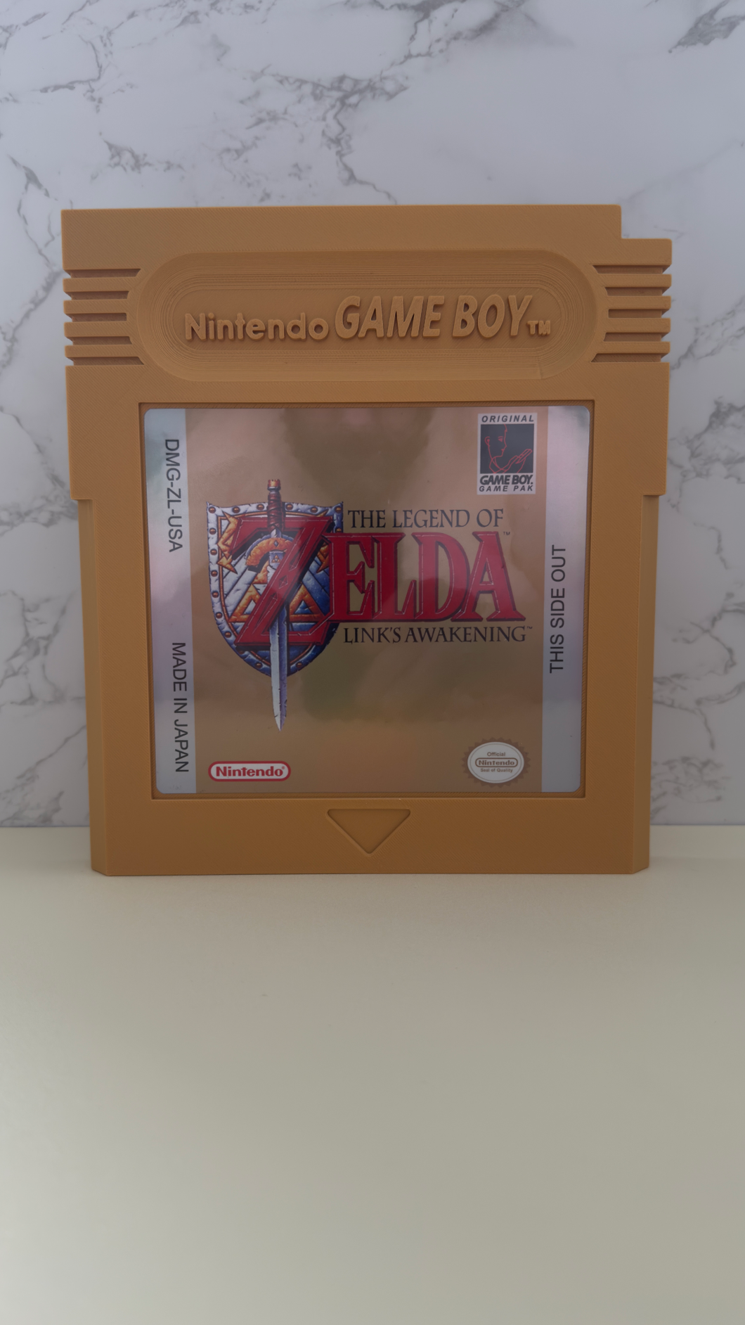 Supersized Nintendo Game Boy Cartridge – Zelda: Link’s Awakening