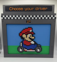 Load image into Gallery viewer, Super Mario Kart Display Frame - Mario
