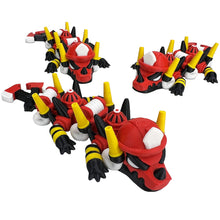 Load image into Gallery viewer, Emergency Service Dragons – Firefighter – 15cm Articulated Dragon
