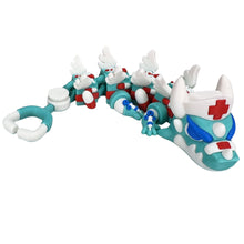 Load image into Gallery viewer, Emergency Service Dragons – Nurse – 15cm Articulated Dragon
