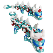 Load image into Gallery viewer, Emergency Service Dragons – Nurse – 15cm Articulated Dragon
