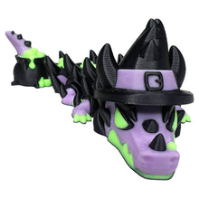 Load image into Gallery viewer, Spooky Witch with Hat and Cauldron – 15cm Articulated Dragon
