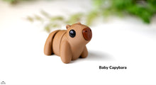 Load image into Gallery viewer, Pocket Pals - Articulated Fidget Toy - Baby Capybara

