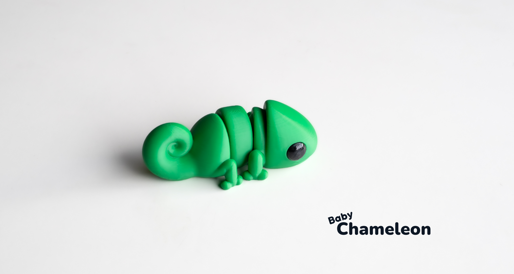 Pocket Pals - Articulated Fidget Toy - Baby Chameleon