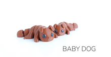 Load image into Gallery viewer, Pocket Pals - Articulated Fidget Toy - Baby Dog
