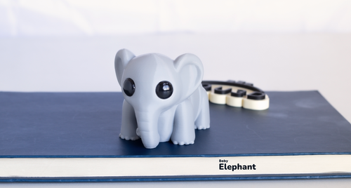 Pocket Pals - Articulated Fidget Toy - Baby Elephant