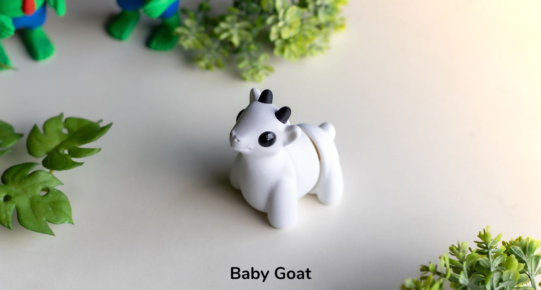 Pocket Pals - Articulated Fidget Toy - Baby Goat