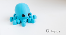 Load image into Gallery viewer, Pocket Pals - Articulated Fidget Toy - Baby Octopus
