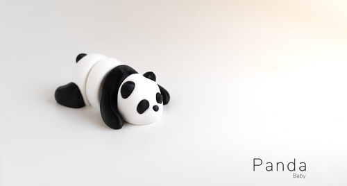 Pocket Pals - Articulated Fidget Toy - Baby Panda