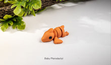 Load image into Gallery viewer, Pocket Pals - Articulated Fidget Toy - Baby Pterodactyl Dino

