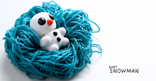 Pocket Pals - Articulated Fidget Toy - Baby Snowman