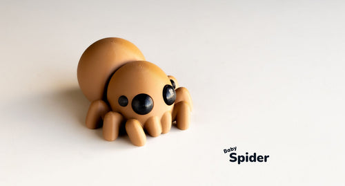Pocket Pals - Articulated Fidget Toy - Baby Spider