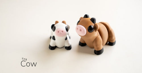 Pocket Pals - Articulated Fidget Toy - Tiny Cow