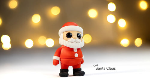 Pocket Pals - Articulated Fidget Toy - Tiny Santa Claus