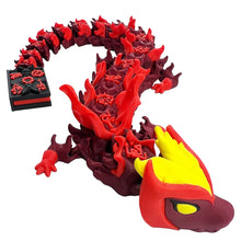 Load image into Gallery viewer, Witch Dragon Inspired Flexi Dragon Approx 40cm
